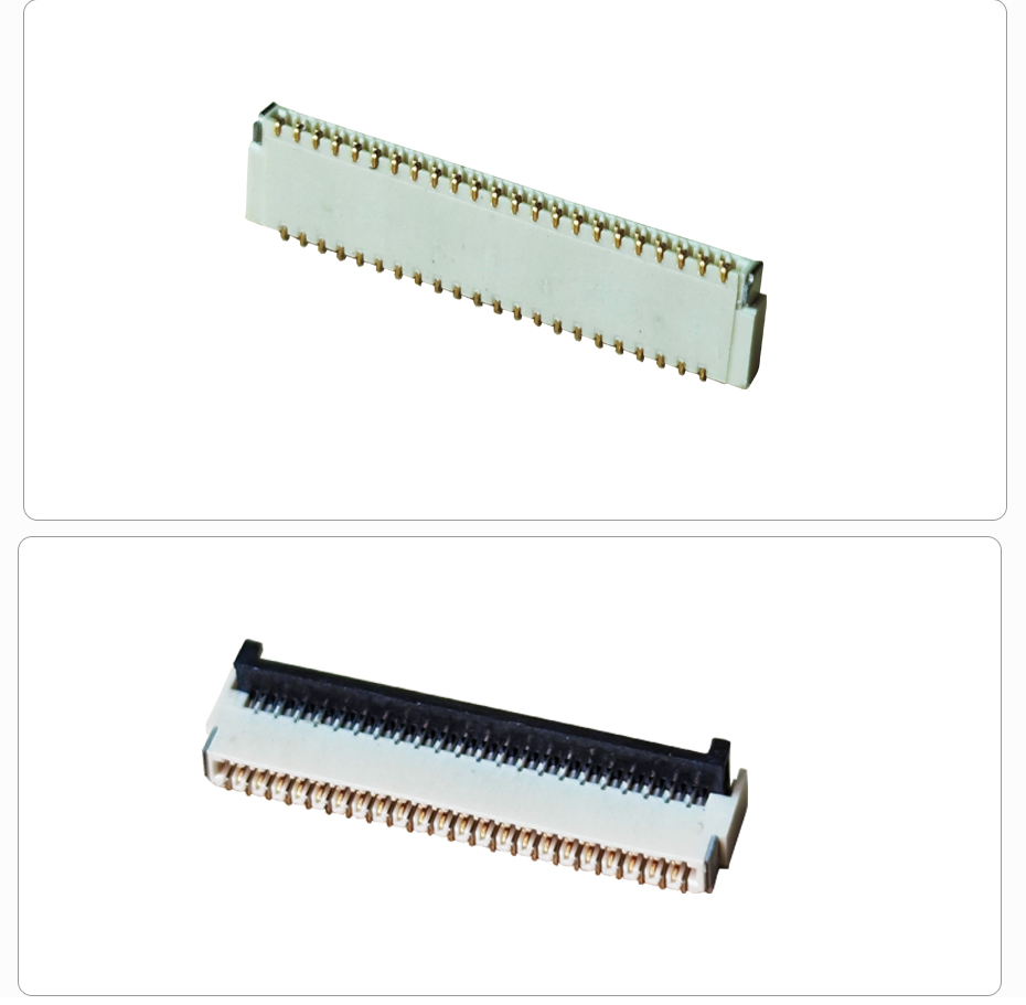 0.3间距 fpc连接器 0.3mm 间距 H1.0mm 前插后掀盖 fpc连接器批发-91色蝌蚪电子
