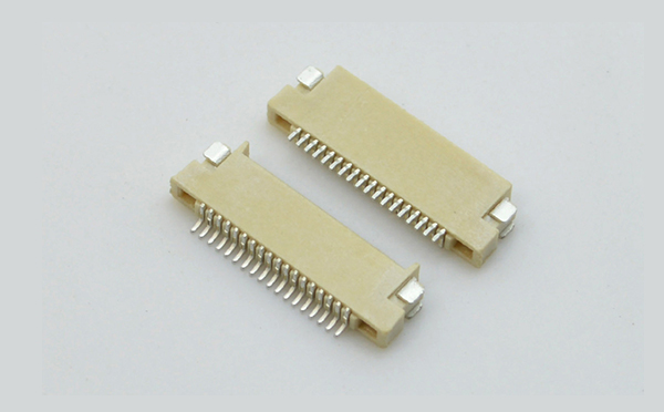 fpc连接器供货厂-fpc 0.5 连接器双面fpc连接器-91色蝌蚪