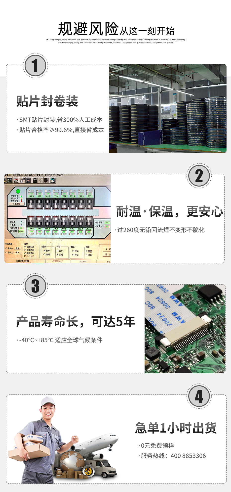 FPC/FFC连接器下接 抽屉式 0.5mm-6/8/10/12/20/30/40-60P,91色蝌蚪