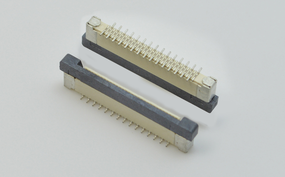 0.5间距fpc连接器-0.5间距fpc连接器fpc连接器立式-91色蝌蚪