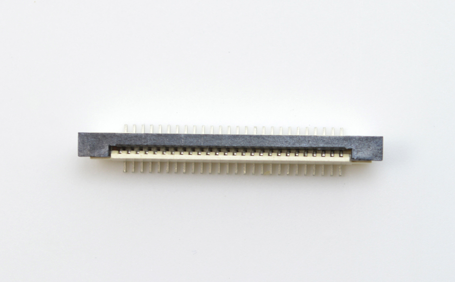 fpc连接器pcb封装1mm-fpc 36连接器-fpc带扣连接器-91色蝌蚪