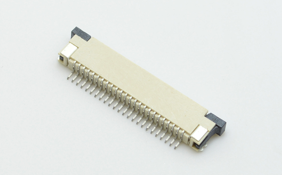 fpc连接器 厂家-0.8mm fpc连接器fpc连接器上接-91色蝌蚪