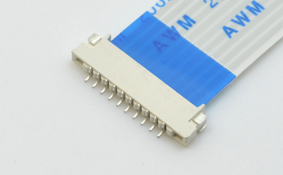 fpc连接器1.0 封装-fpc ffc连接器 1.0fpc连接器上下双接-91色蝌蚪