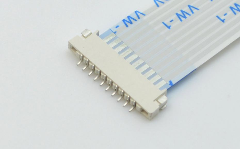 fpc连接器1.0 封装-fpc ffc连接器 1.0fpc连接器上下双接-91色蝌蚪