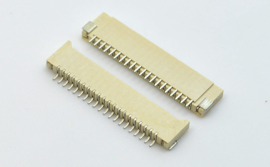 fpc1.0连接器-fpc ffc连接器 1.0fpc双面接连接器-91色蝌蚪