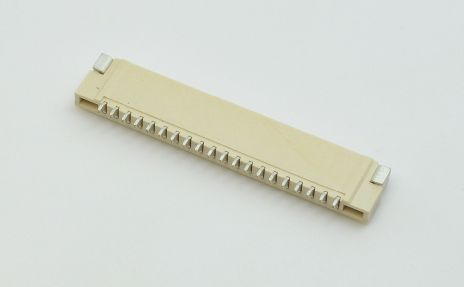 fpc连接器20 pin-1.25fpc连接器fpc贴片连接器厚度-91色蝌蚪