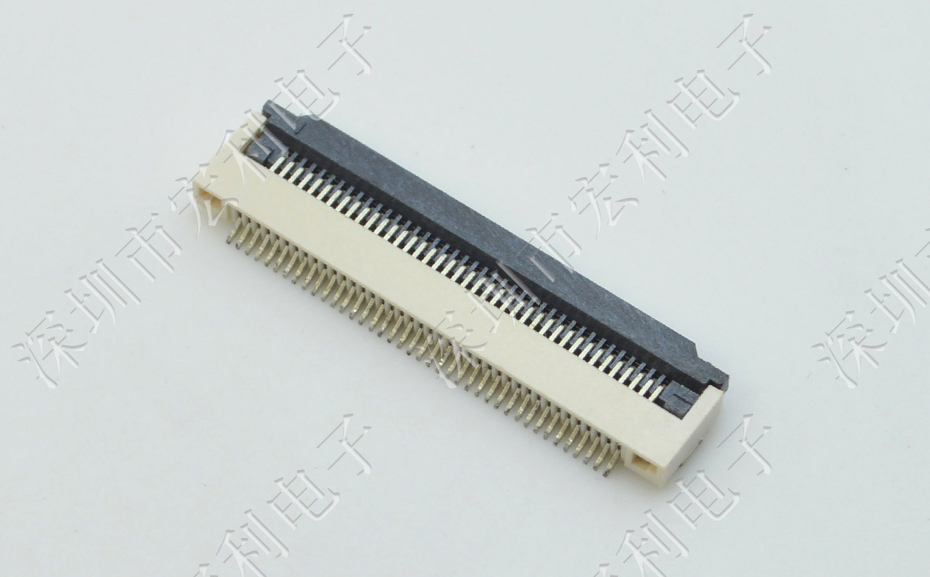 【91色蝌蚪电子】FFC/小蝌蚪视频在线观看 间距0.5mm H2.0 49P下接软排线插座
