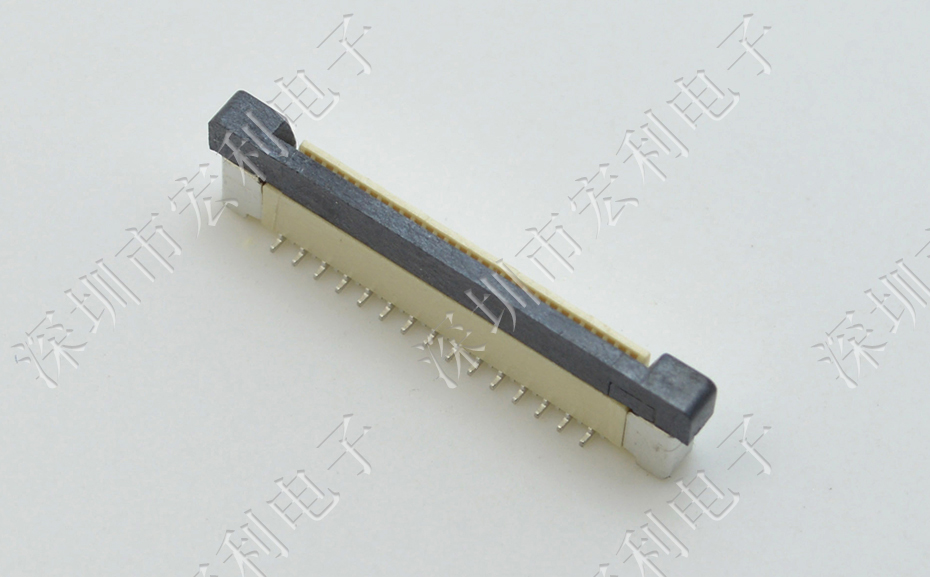 FFC/FPC扁平软排线接插件 小蝌蚪视频在线观看 0.5-10P立贴拉锁 抽屉正脚位