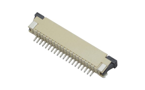 fpc连接器生产-fpc连接器 1.0mmfpc连接器 上接-91色蝌蚪