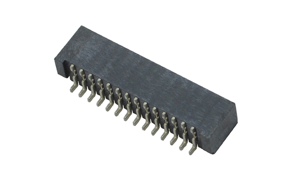 fpc连接器pcb封装-fpc连接器间距1.27fpc双面接触连接器-91色蝌蚪