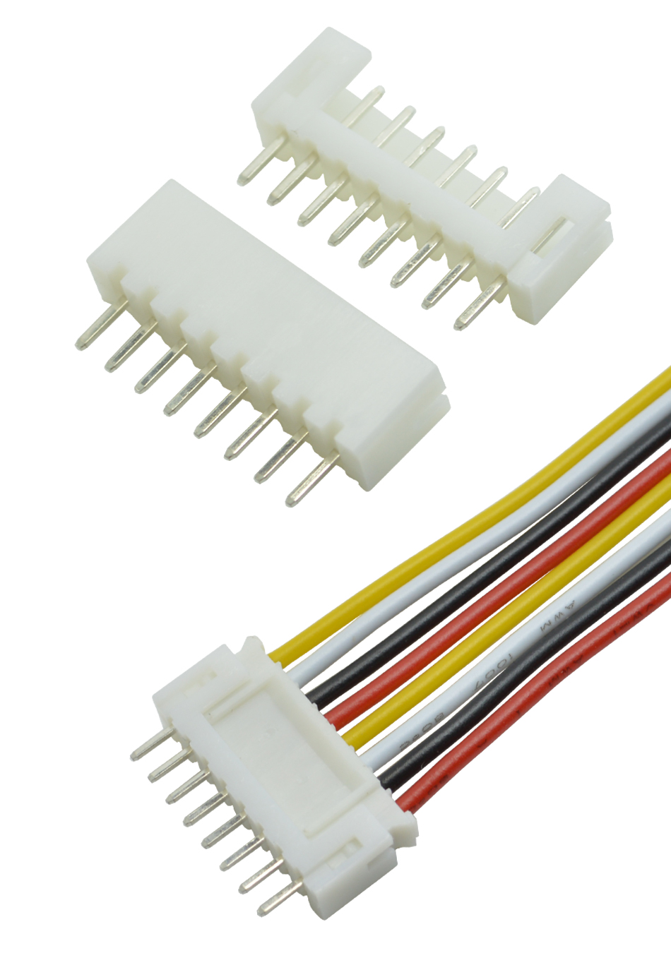 PH2.0-7P 连接器 间距2.0MM 接插件 7A直针 直针座,91色蝌蚪