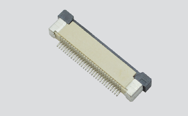 深圳fpc连接器生产商-fpc 0.5mm连接器上接fpc连接器-91色蝌蚪